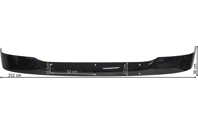 Козырек солнцезащитный кабина SUPER SPACE DAF XF105, XF106
