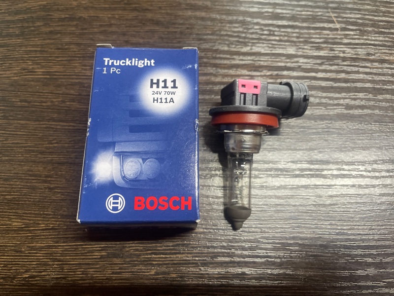 Лампа накаливания H11 24V 70W PGJ 19-2