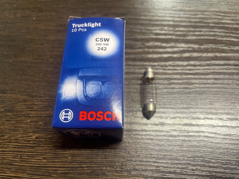 Лампа накаливания C5W 35*11 24V 5W SV8,5
