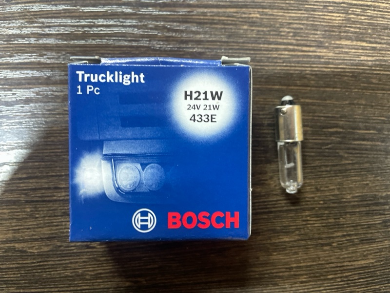 Лампа накаливания H21W 24V 21W