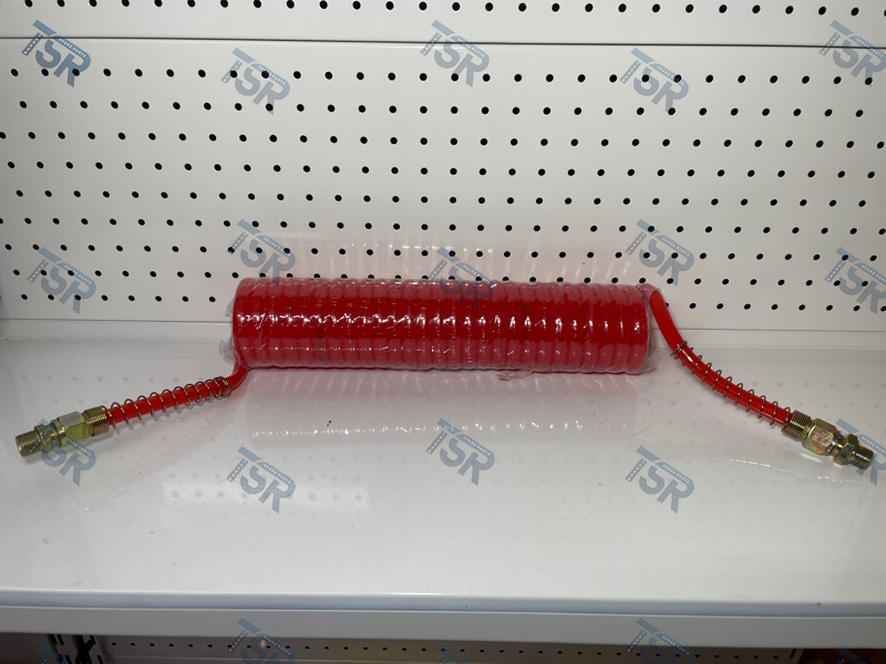 Шланг витой красный М16х1,5 7.5 м