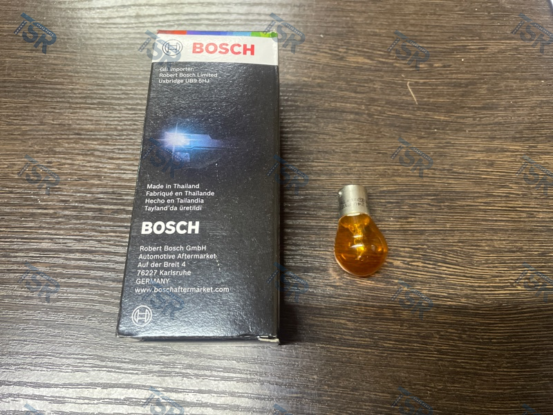 Лампа накаливания желтая PY21W 24V MAXLIFE