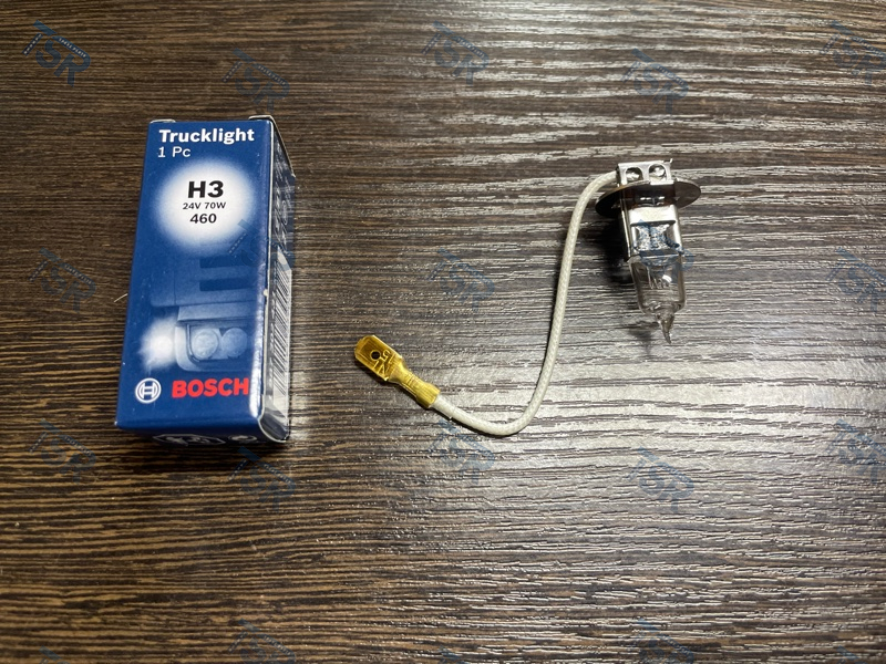 Лампа накаливания H3 UVS 70W 24V PK22S