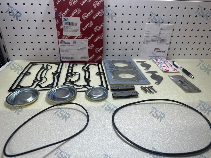 Ремкомплект компрессора (прокладки, клапана, заглушки)