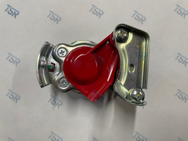 Головка соединительная с клапаном красная M22*1.5