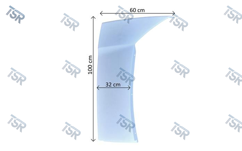 Верхний правый спойлер (XF106)