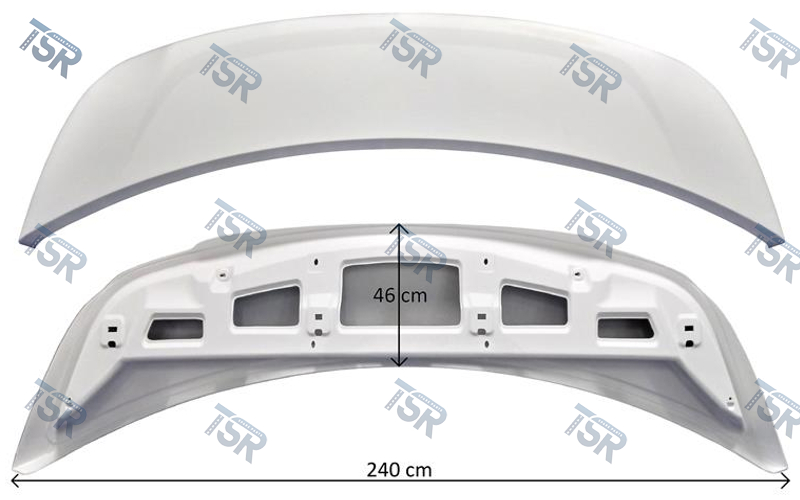 Спойлер на крыше кабины (XF106)