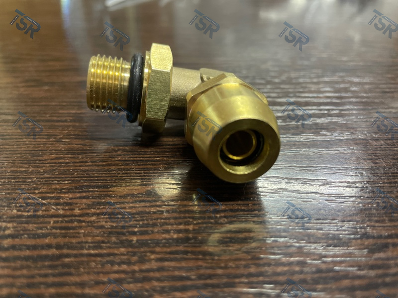 Фитинг пневмоситемы Г-образный М16х1,5d10x1 Латунь