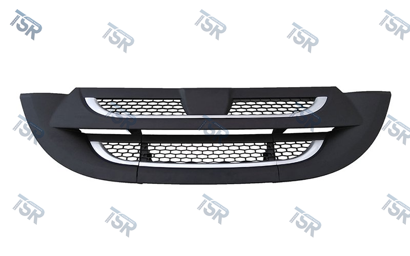 Нижняя решетка радиатора с серебристой отделкой (LF с 2017 г.) (LF с 2013г.)