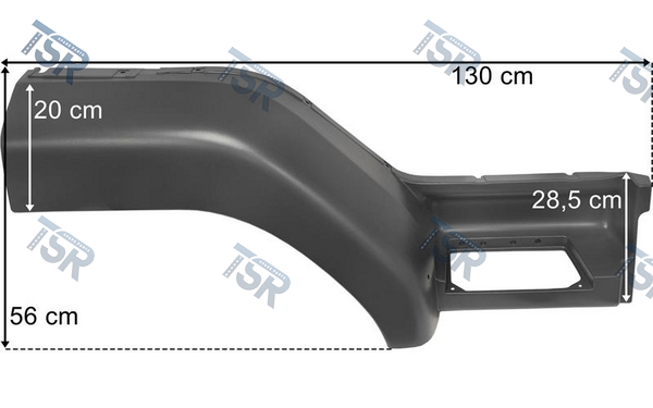 Расширитель ступени крыла правый (LF 12&ndash;15 т) (LF)