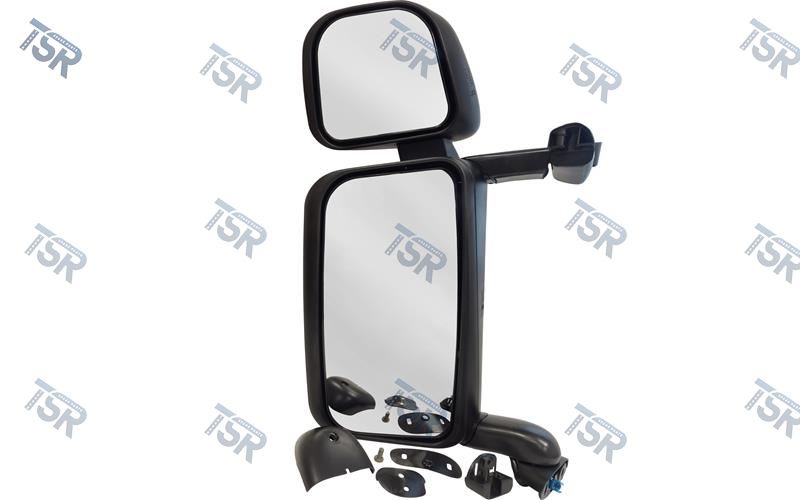 Зеркало в сборе левое (короткое крепление) (4-series P Cab; 4-series R Cab; 5-series P Cab; 5-series R Cab; 6-series P Cab; 6-series R-G Cab)