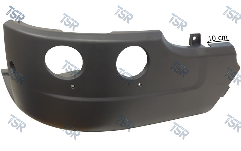 Правый передний бампер (высокая кабина, 36 см) (6-series P Cab, 6-series R-G Cab)