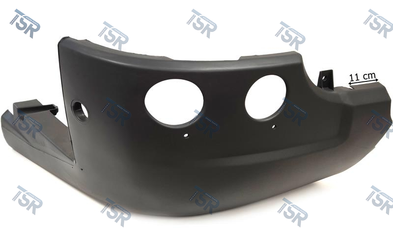 Правый передний бампер (низкая кабина, 46.5 см) (6-series R-G Cab)