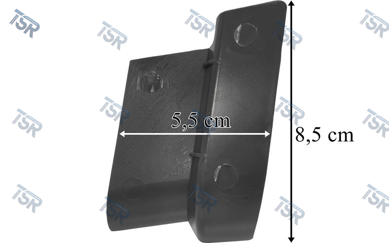 Накладка панели верхняя правая (нижняя решётка) (7-series с 2017г.)