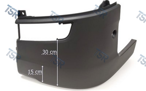 Угол бампера левый (50 см) (7-series с 2017г.)