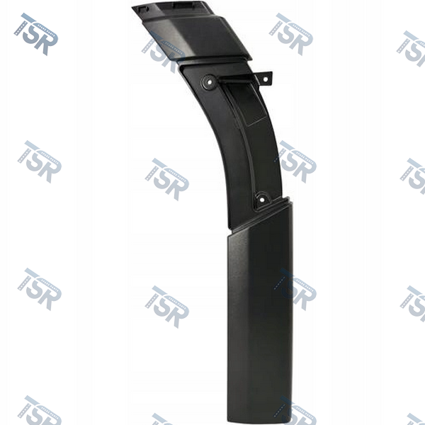 Задняя часть переднего брызговика левая с радаром (с 2021 г.) (7-series с 2017г.)