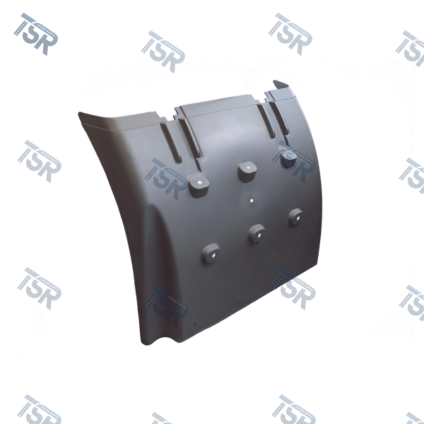 Короткий задний брызговик передний левый ,  задний правый (4-series P Cab; 4-series R Cab; 5-series P Cab; 5-series R Cab; 6-series P Cab; 6-series R-G Cab)