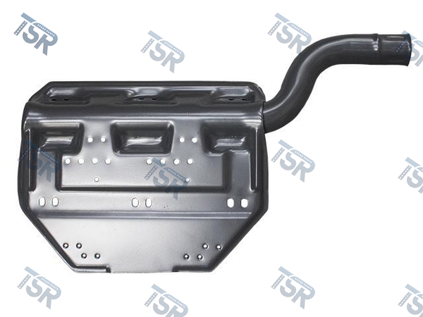 Кронштейн крыла (левый, высокий, изогнутый, с зажимом) (4-series P Cab; 4-series R Cab; 5-series P Cab; 5-series R Cab; 6-series P Cab; 6-series R-G Cab)