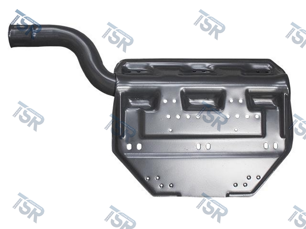 Кронштейн крыла (правый, высокий, изогнутый, с зажимом) (4-series P Cab; 4-series R Cab; 5-series P Cab; 5-series R Cab; 6-series P Cab; 6-series R-G Cab)