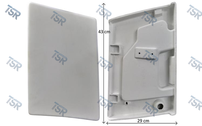 Панель двери правая для заднего воздушного дефлектора (FH4)