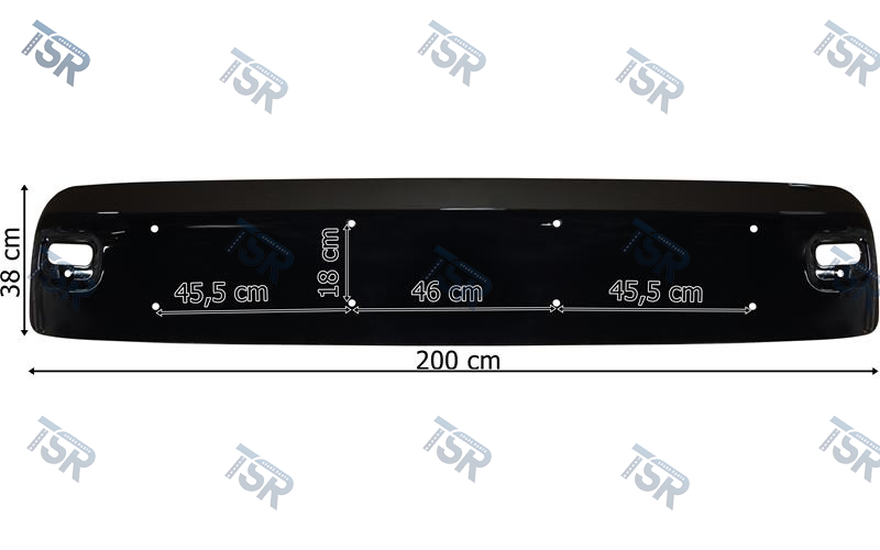 Козырёк солнцезащитный MTSSV1 (TGL euro-6, TGL, TGS euro-6, TGS)