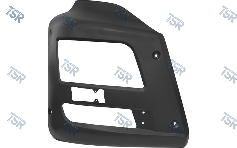 Уголок бампера правый (высокий тип, стальной) (TGS euro-6)