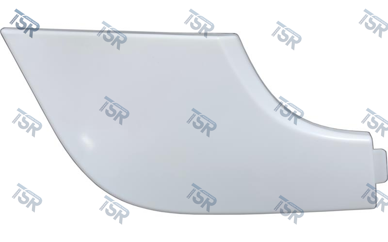 Крышка буксировочной проушины бампера правая (белая) (TGX TG3 с 2020г.)