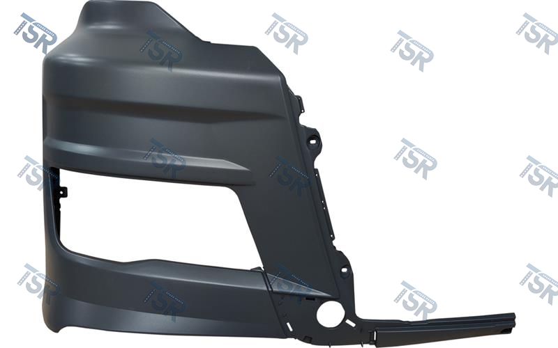 Крышка фары правая (без отверстия под омыватель, серая) (TGX TG3 с 2020г.)