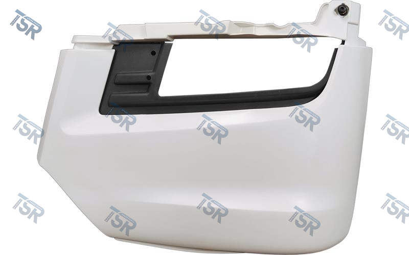 Уголок бампера левый (с отверстиями под ПТФ) (TGX euro-6)