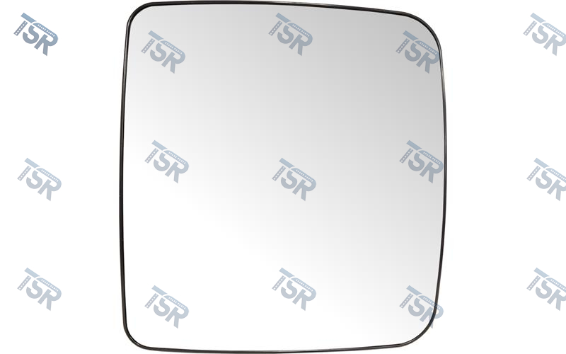 Стекло широкоугольного зеркала правое (с подогревом) (TGS euro-6, TGS, TGX euro-6, TGX)