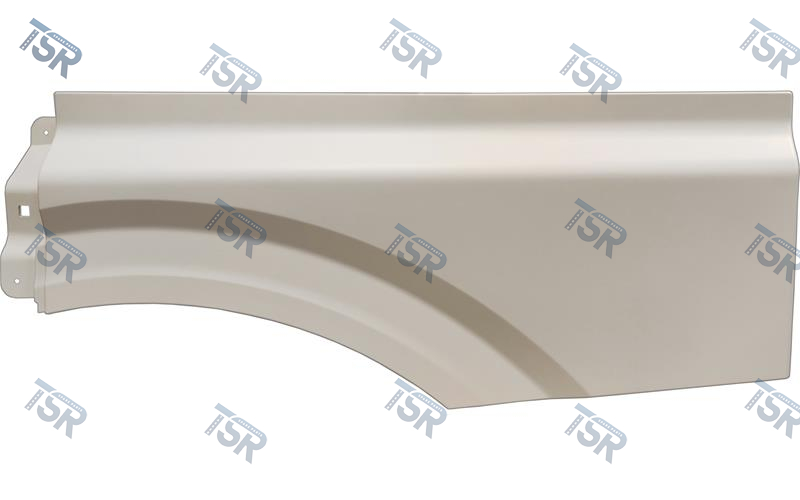 Удлинитель брызговика левый (белый) (TGX TG3 с 2020г.)