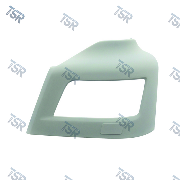 Панель фары левая (с крышкой омывателя, грунт) (TGS euro-6)