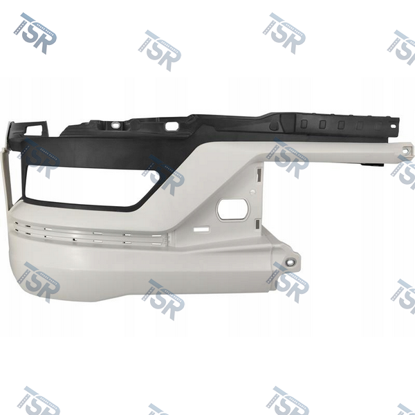 Уголок бампера нижний правый (белый) (TGS TG3 с 2020г.)