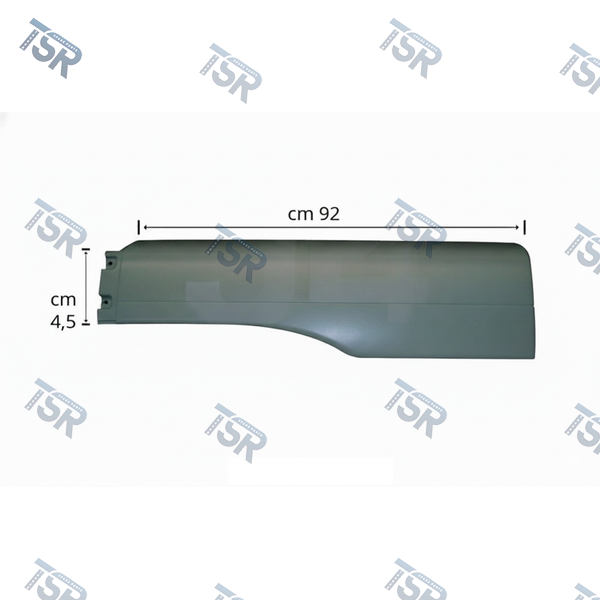 Расширитель брызговика левый (92 см) (TGA M-L-LX, TGA XL-XXL, TGS euro-6, TGS)