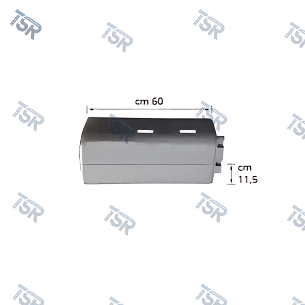 Расширитель брызговика правый (60 см) (TGA M-L-LX, TGA XL-XXL, TGS)