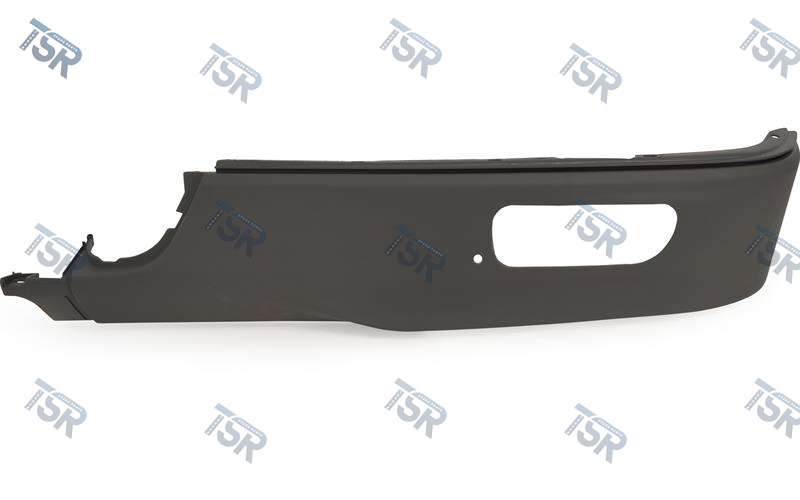 Спойлер угловой левый с отверстиями под ПТФ (AXOR MP1, AXOR MP2)