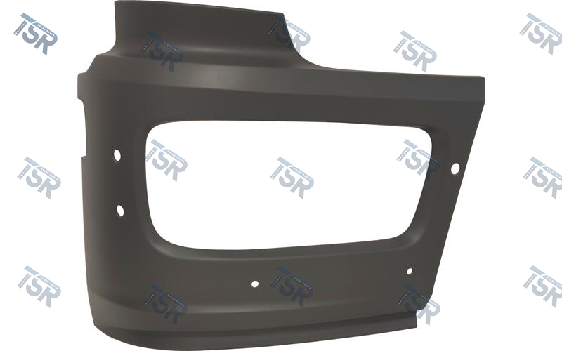 Угол бампера правый низкий заводской комплектации (ATEGO euro-6)