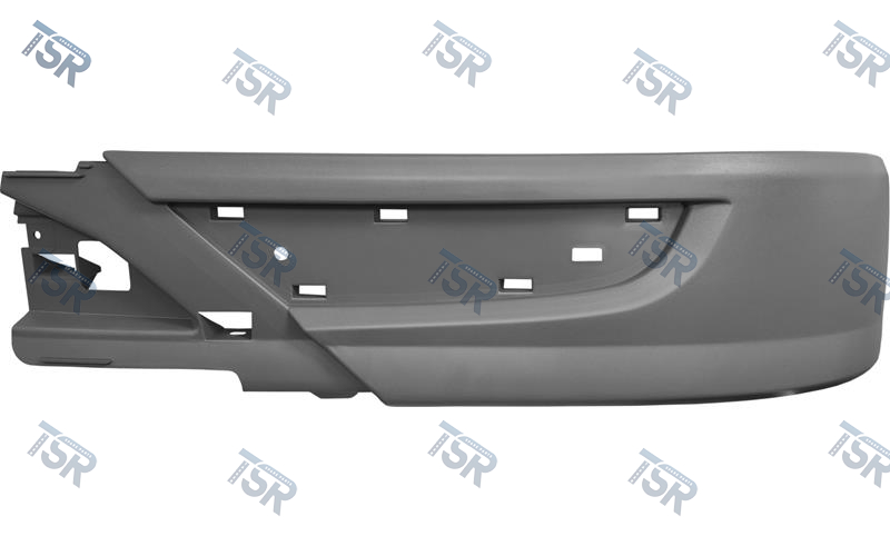 Спойлер боковой левый белый низкий 18.5 см (ACTROS MP3 MEGASPACE)