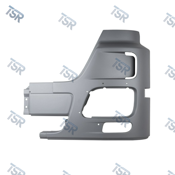 Секция бампера боковая левая, с отверстием ПТФ без воздухозаборника (ACTROS MP2 MEGASPACE)