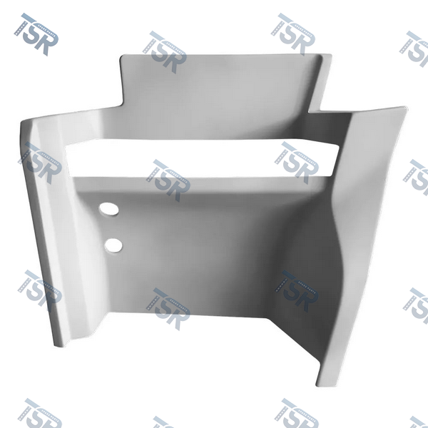 Ступень правая белая окрашенная (ACTROS F)