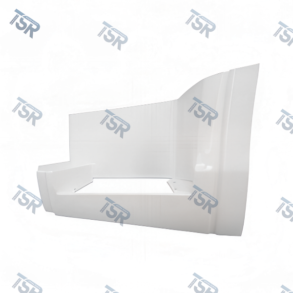 Ступень левая 43 см (белая) (S-WAY)