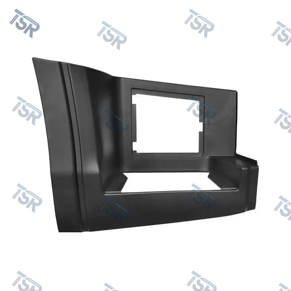 Ступень правая 41 см с отверстием (чёрная) (S-WAY)