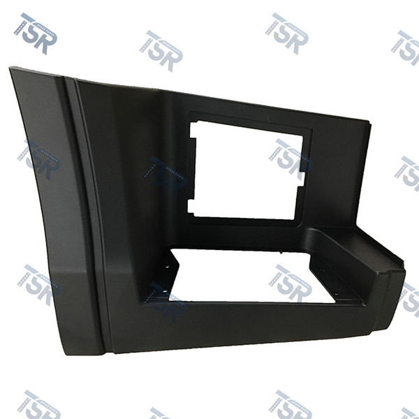 Ступень правая 46 см с отверстием (чёрная) (S-WAY)