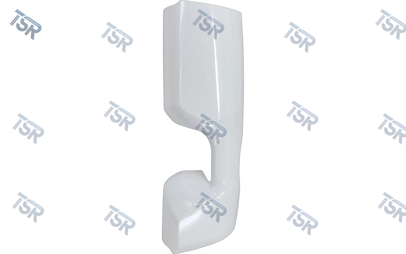 Крышка основного зеркала левая (белая)