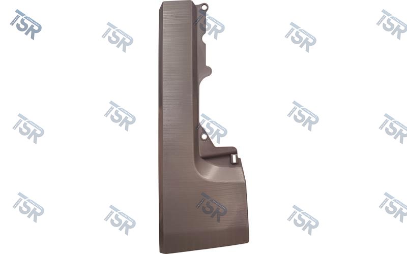 Боковая часть бампера правая (тёмно-серая) (T SERIES)