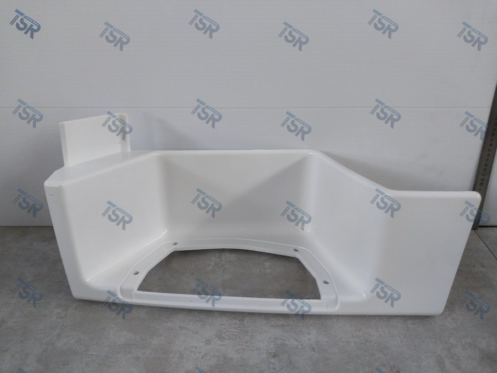 Корпус подножки левый