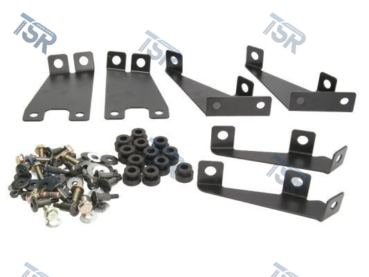 Комплект кронштейнов солнцезащитного козырька DAF (XF105, XF95 euro-3)