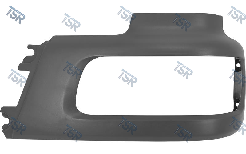 Окантовка левой фары (CF)