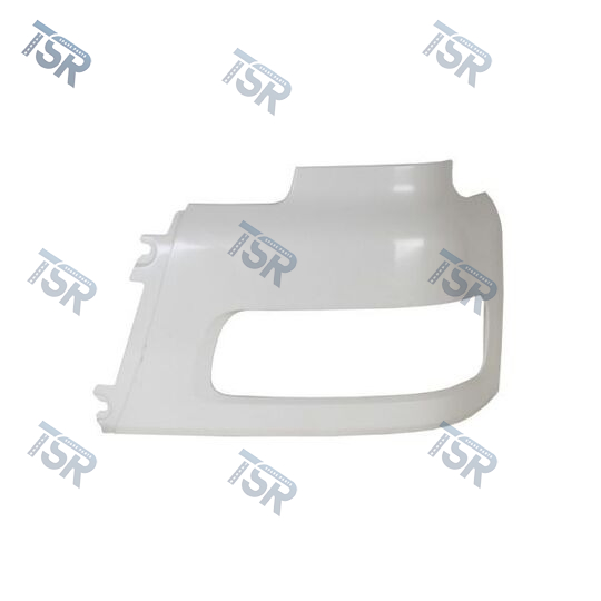 Корпус левой фары (серый) (CF)