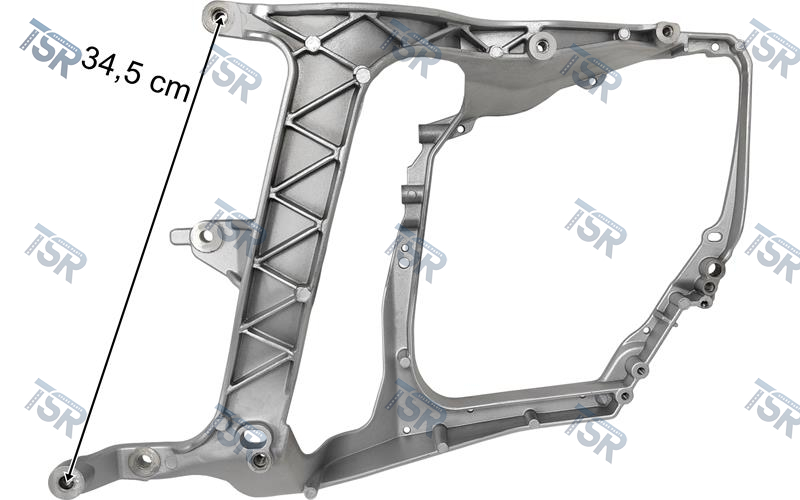 Кронштейн левой фары &mdash; металлический (CF с 2013г.)